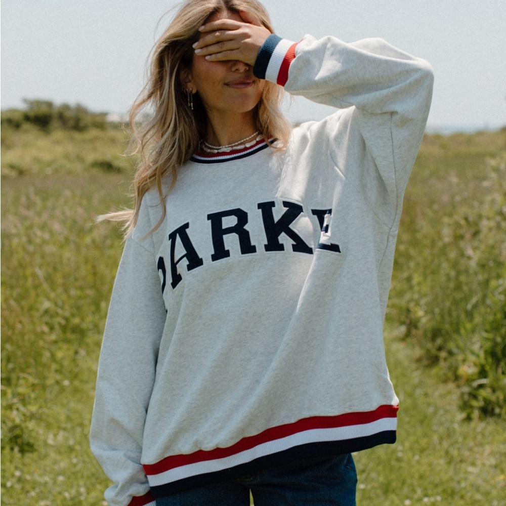 Parke Vintage Varsity Crewneck Sweatshirt